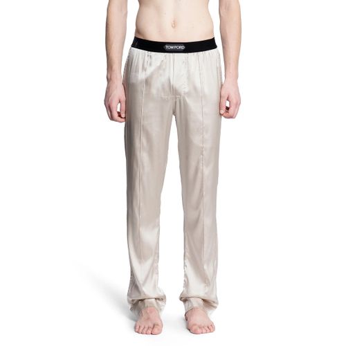 Stretch Silk Satin Pyjamas - TOM FORD - Modalova