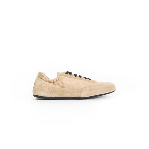 PRADA WOMAN BEIGE SNEAKERS - PRADA - Modalova