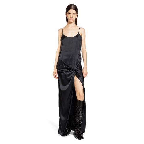 Long Satin Slip Dress - THE ATTICO - Modalova