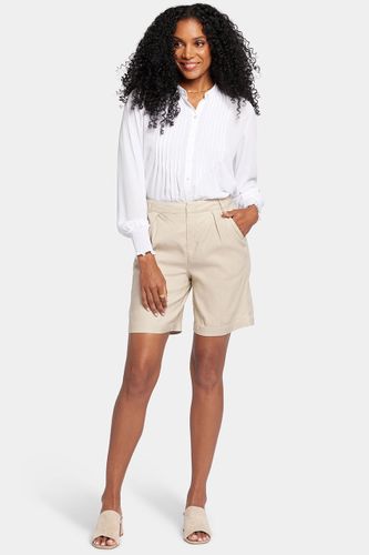 Relaxed Shorts In Stretch Linen | - Nydj - Modalova