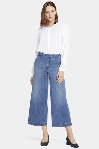 Mona Wide Leg Trouser Medium Blue Premium Denim | - Nydj - Modalova