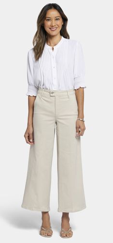 Mona Wide Leg Trouser Ankle Jeans Beige Coloured Denim | - Nydj - Modalova