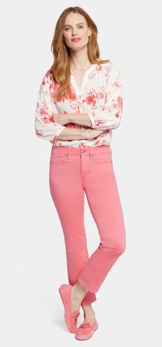 Marilyn Straight Ankle Jeans Pink Coloured Denim | - Nydj - Modalova