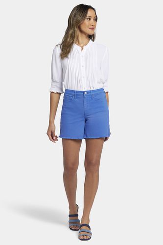 A-Line Denim Shorts Blue Coloured Denim | - Nydj - Modalova