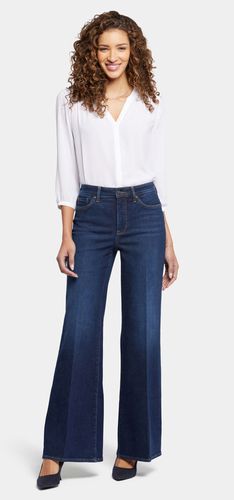 Mia Palazzo Jeans Indigo Blau Premium Denim | - Nydj - Modalova