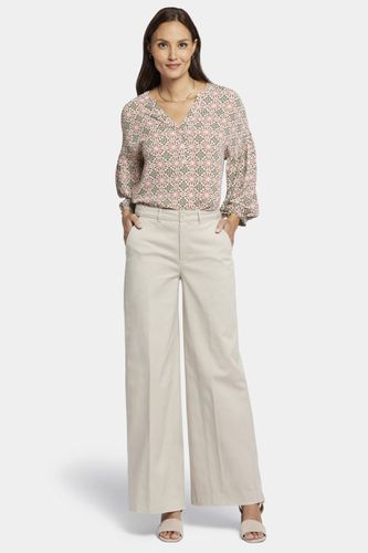 Whitney Trouser Beige Stretch-Twill | - Nydj - Modalova