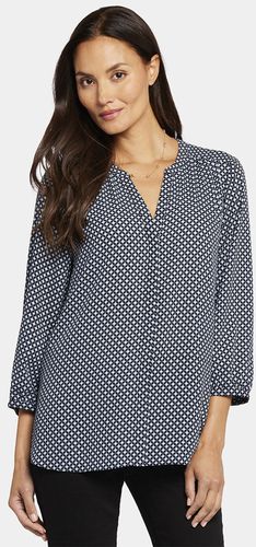 Pintuck Blouse Graphic Print | - Nydj - Modalova