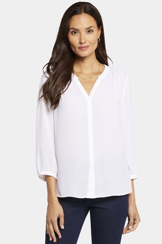 Pintuck Blouse | Optic White - Nydj - Modalova