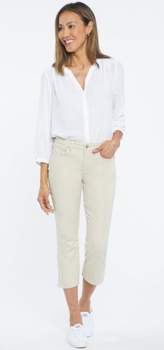 Chloe Capri Jeans Beige Premium Denim | - Nydj - Modalova