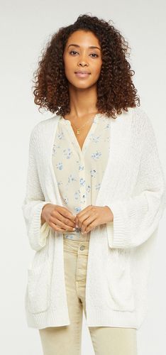 Drape Cardigan Vest White | Vanilla - Nydj - Modalova