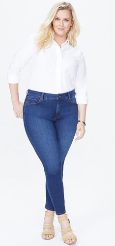 Ami Skinny Jeans Medium Blue Premium Denim (Plus) | - Nydj - Modalova