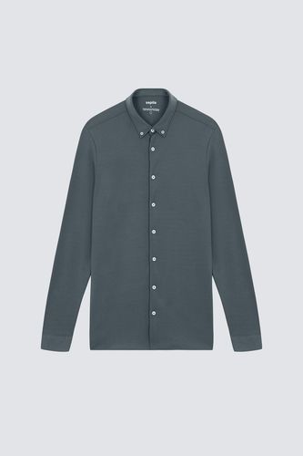 Camisa casual hombre gris astro regular - Sepiia - Modalova