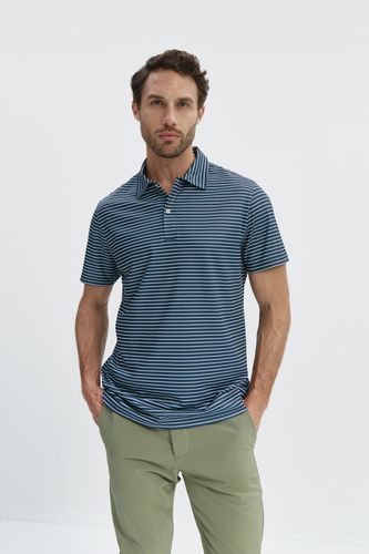 Polo manga corta de hombre rayas marinero - Sepiia - Modalova