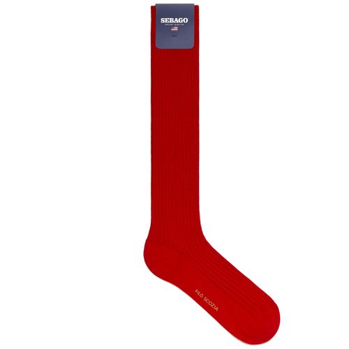 CARTHAGE 321 - Socks - Knee High Sock - Man - RED - SEBAGO IT - Modalova