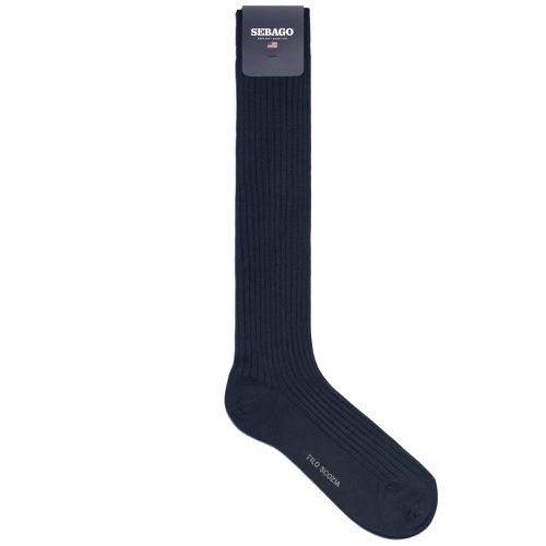 CARTHAGE 321 - Socks - Knee High Sock - Man - BLUE NAVY - SEBAGO IT - Modalova