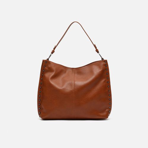 Prido bolso hobo grande con detalles metálicos - Misako - Modalova