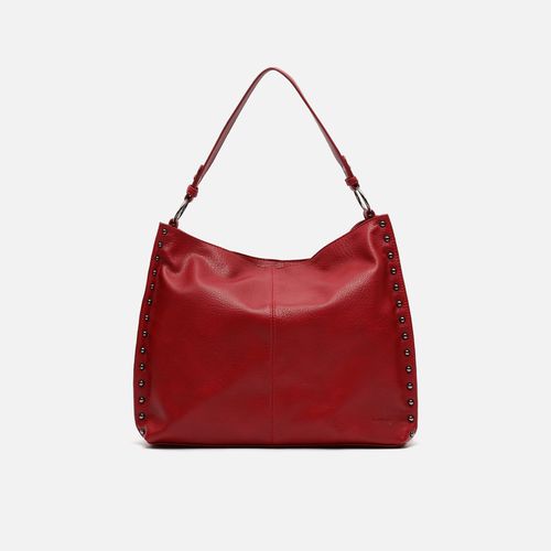 Prido bolso hobo grande con detalles metálicos - Misako - Modalova