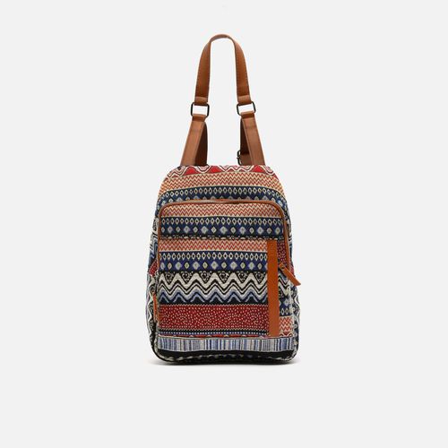 Eusebio mochila antirrobo con estampado jacquard - Misako - Modalova