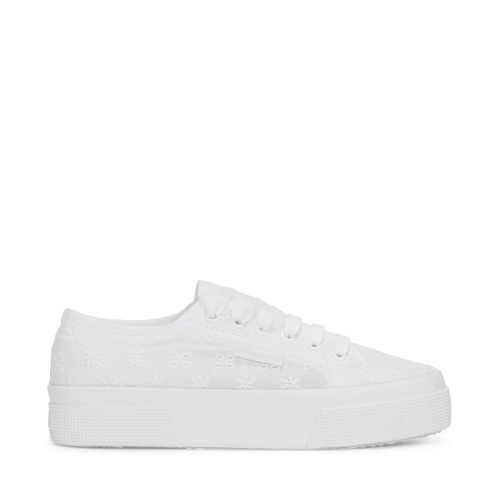 FLOR SANGALLO - Zapatos Mujer - Cuña - Mujer - BLANCO TOTAL - Superga - Modalova