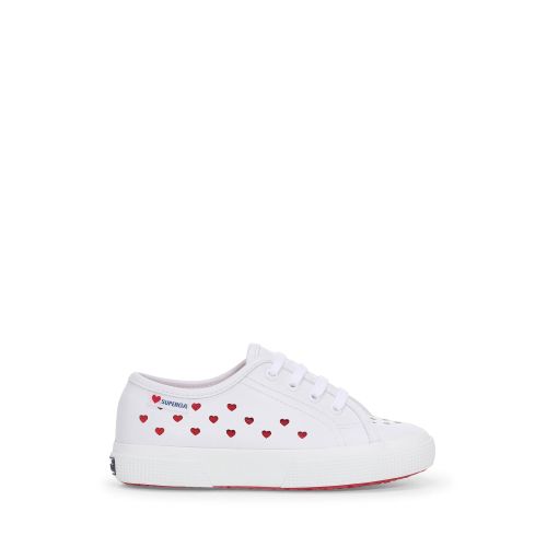 KIDS HEARTS VEGAN MATERIAL LEGGERA - Le - Low Cut - Girl - - Superga - Modalova