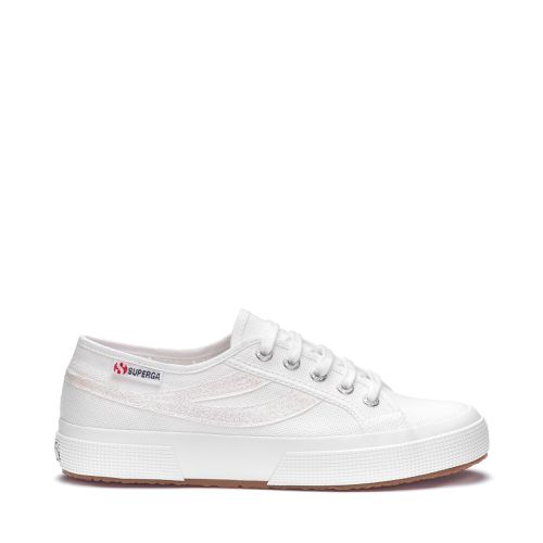 SWALLOW TAIL LAME - Deportivas - Corte bajo - Mujer - BLANCO-IRIDESCENTE - Superga - Modalova