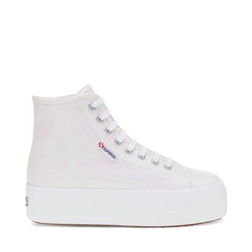 HI TOP LAME - Zapatos Mujer - Cuña - Mujer - IRIDISCENTE - Superga - Modalova