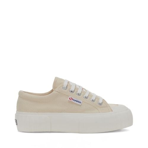 STRIPE PLATFORM - Deportivas - Corte Bajo - Mujer - LT EGGSHELL-FAVORIO - Superga - Modalova