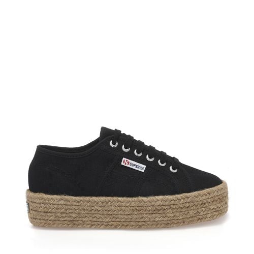 CUERDA - Zapatos Mujer - Cuña - Mujer - NEGRO - Superga - Modalova