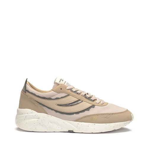 TRAINING 9TS SLIM NYLON RIPPED - Zapatos con cordones - Corte bajo - Unisex - BEIGE-GRIS MD-BEIGE LT - Superga - Modalova