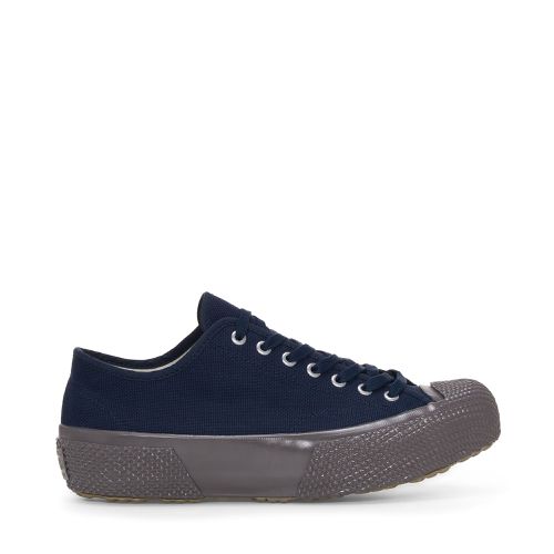 LONA DE ALGODÓN DE CORTE BAJO MIL-SPEC - Le - Corte bajo - Unisex - MARINO MARINO-GRIS - Superga - Modalova