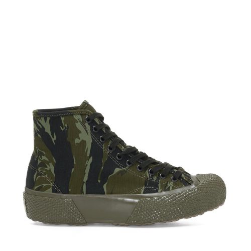 Tiger Camo - Scarpe - Sneakers alto - Grigio - Uomo - 41 - Superga - Modalova