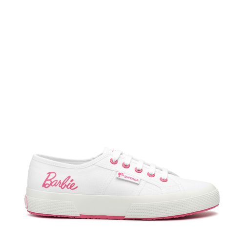 BARBIE BIG LOGO - Le - Escotado - Mujer - BLANCO-ROSA - Superga - Modalova