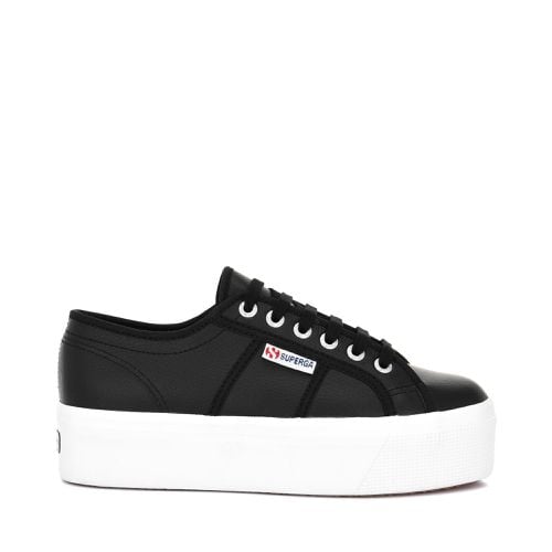 Tumbled Leather - Scarpe - Sneakers - Bianco - Donna - 40 - Superga - Modalova