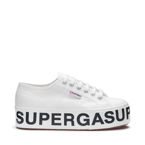 Platform Lettering - Scarpe - Sneakers - Bianco - Donna - 35 - Superga - Modalova