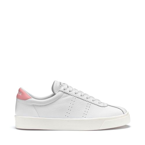 CLUB S COMFORT LEATHER - Deportivas - Corte Bajo - Unisex - BLANCO-ROSA-FAVORIO - Superga - Modalova