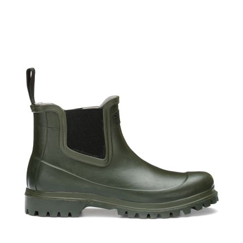 RUBBER BOOTS - Rubber Boots - Medio - Unisex - GREEN SHERWOOD-BLACK - Superga - Modalova