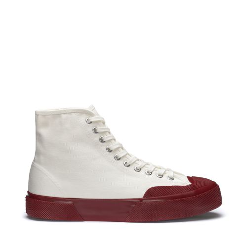 WORKWEAR - Sneakers - Medio - Unisex - OFF WHITE-F RED - Superga - Modalova