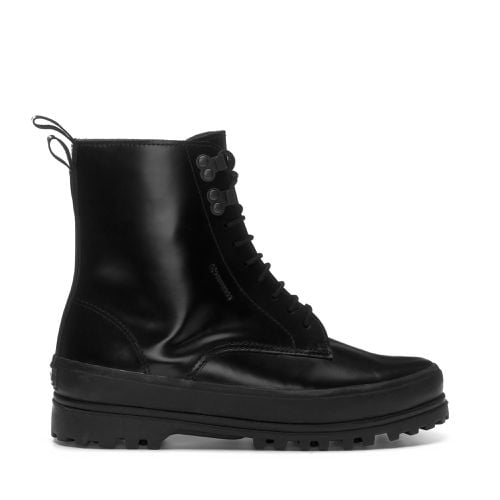 Alpina Box Leather - Scarpe - Stivali alla caviglia - Nero - Donna - 36 - Superga - Modalova