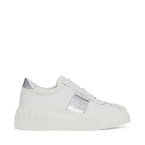 NAPA BUBBLE METALIZADO - Zapatos Mujer - Cuña - Mujer - BLANCO COMPLETO AVORIO-PLATA - Superga - Modalova