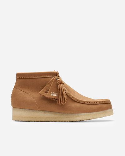 Wallabee Boot 38 - 5254 Mid Tan Lea - CLARKS ORIGINALS - Modalova