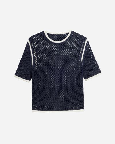 Ginals x Wales Bonner Knit T-shirt L - NAVY - Adidas Ori - Modalova