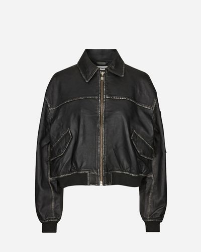 OSRocker Leather Bomber L - Vintage - Oval Square - Modalova