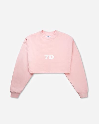 Monday Cropped Crewneck M - Rose Shadow - 7 DAYS ACTIVE - Modalova