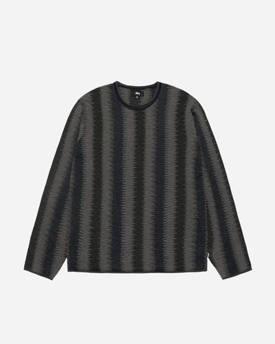 Shadow Stripe Sweater Olive - XL - STUSSY - Modalova