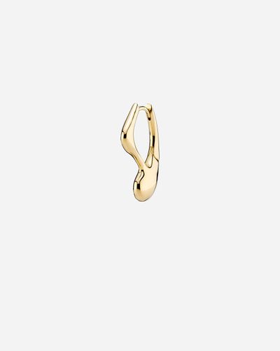 Aiden Earring ONE SIZE - Goldplated Silver - Maria Black - Modalova