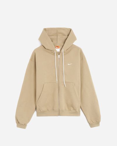 Made in the USA' Full-Zip Hoodie KHAKI/WHITE - L - NIKE QS/TZ - Modalova