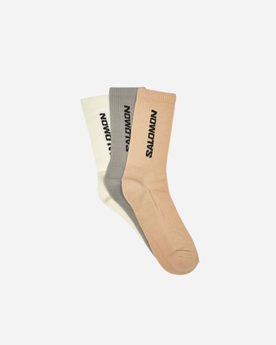 Everyday Crew 3-pack Socks Vanilla Ice - S - Salomon - Modalova