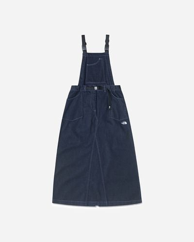 Denim Overalls Dress M - DARK INDIGO DENIM WASH - THE NORTH FACE - Modalova