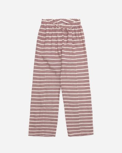 Cilra Pants White/ Stripes - XS - SOULLAND - Modalova