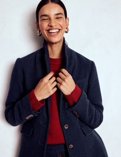 Blazer Stamford texturé-Texturé bleu marine - Boden - Modalova